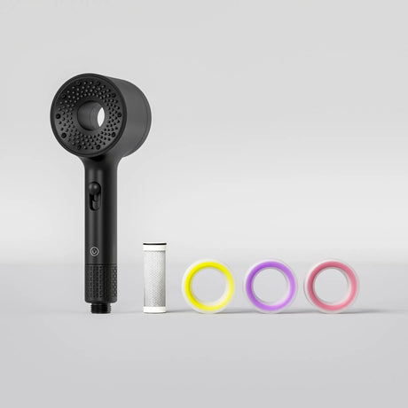 ducha con filtro purificador agua doble acción anti cloro